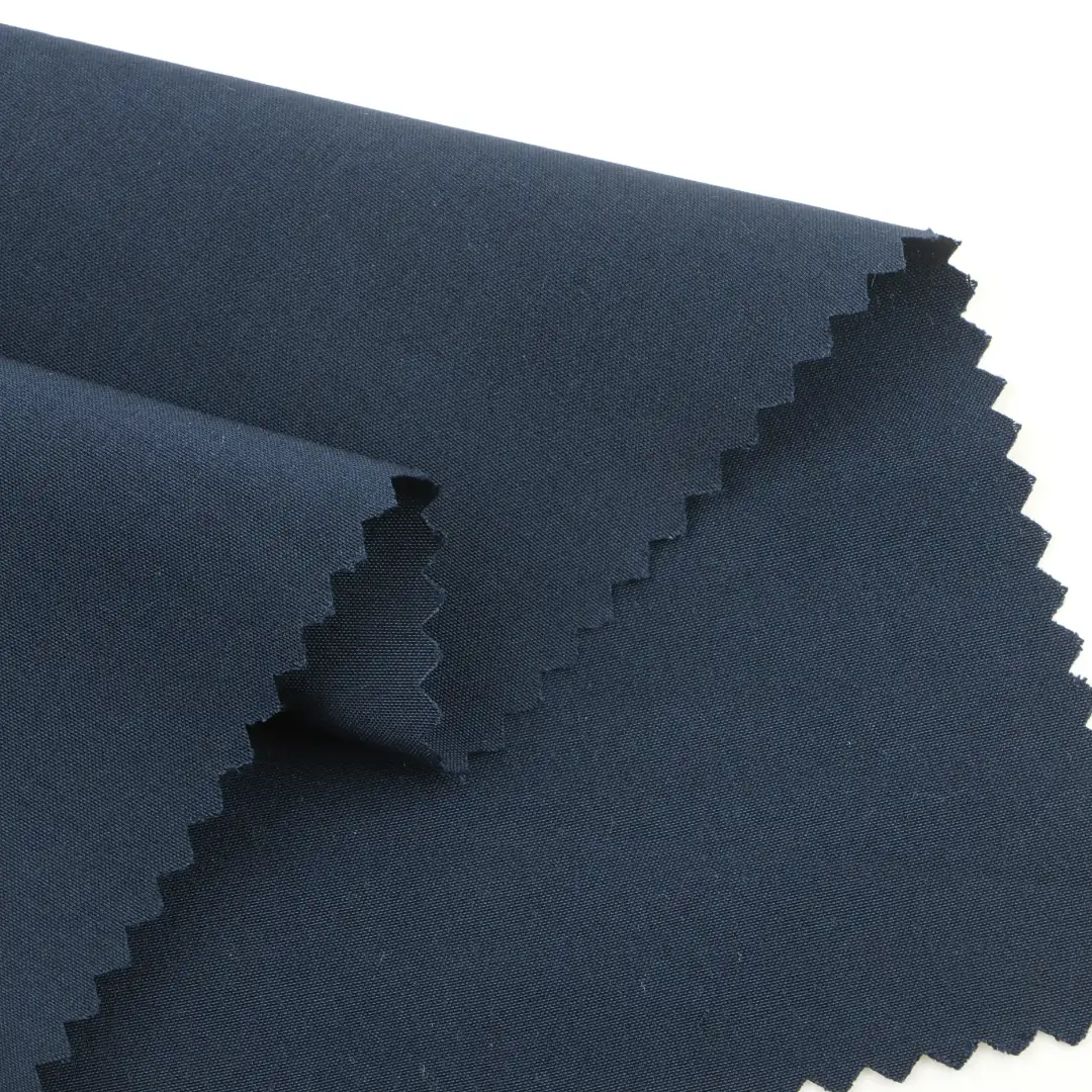 China Fabric for Pants,Jump suit,Ladies Sport Shorts Polyester Cationic Woven Fabric Synthetic Woven Fabric Polyester NAVY color buy from China wholesaler bulk order at wholesale price free worldwide shipping Alibaba