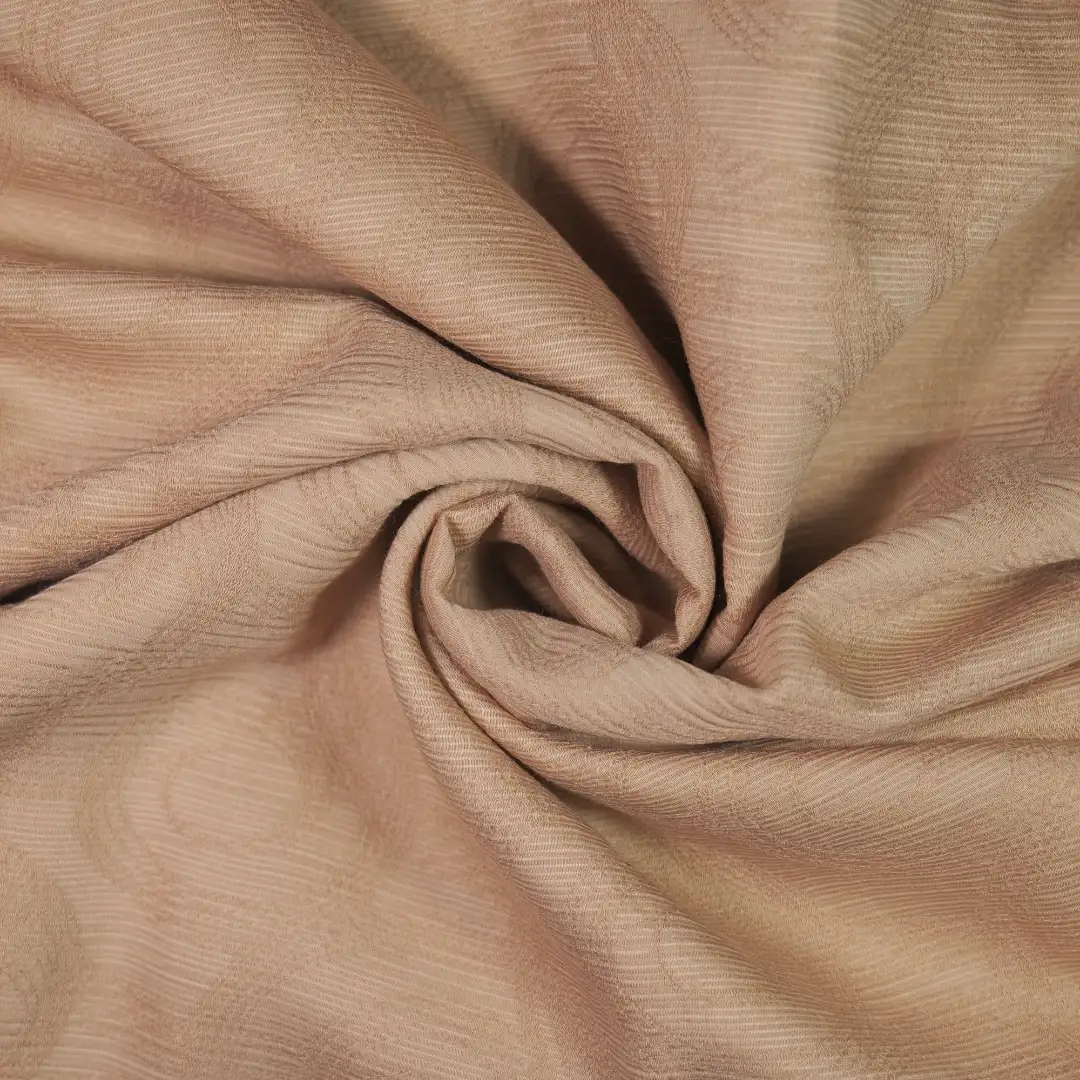 China Fabric for Shirt,Skirt,Gathered Strappy Mini Dress,Backless Beach Dress Jacquard Woven Blended Fabric Polyester Nylon coffee color buy from China wholesaler bulk order at wholesale price free worldwide shipping Alibaba