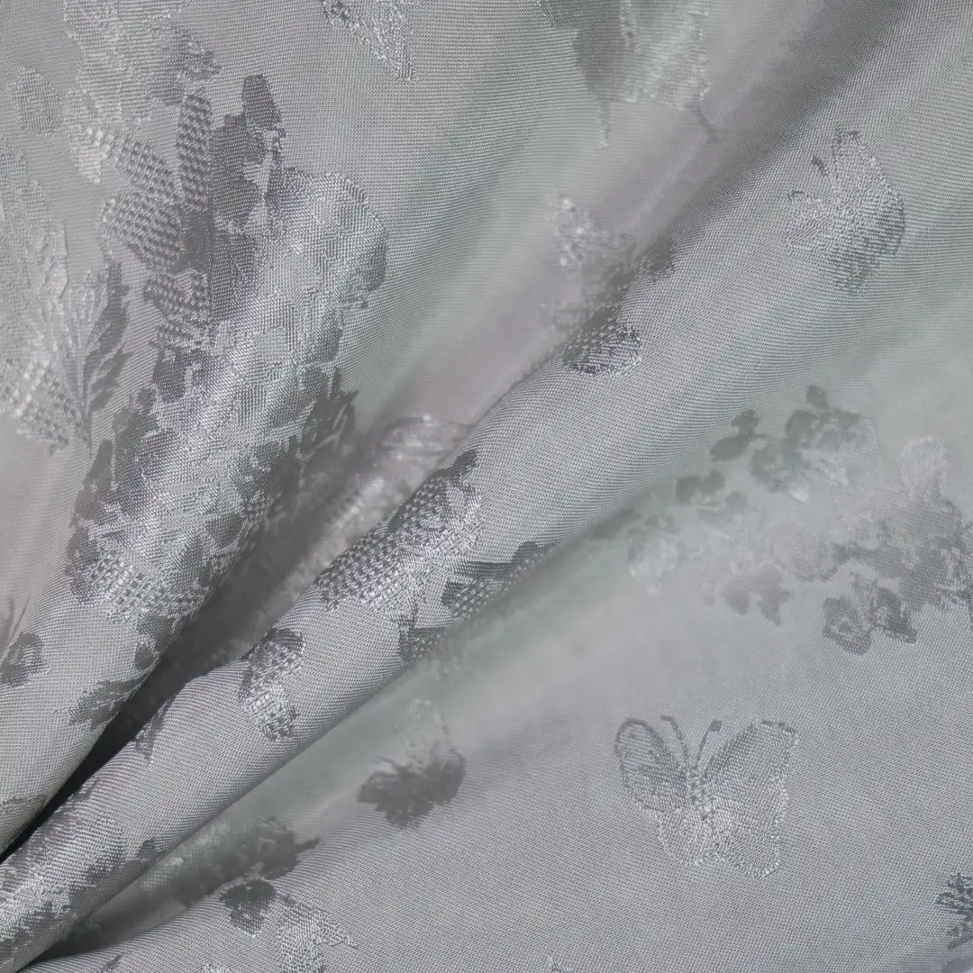 China Fabric for Shirt,Skirt,Backless Beach Dress,Sleeveless Puffy Mini Dress Jacquard Woven Blended Fabric Viscose grey color buy from China wholesaler bulk order at wholesale price free worldwide shipping Alibaba