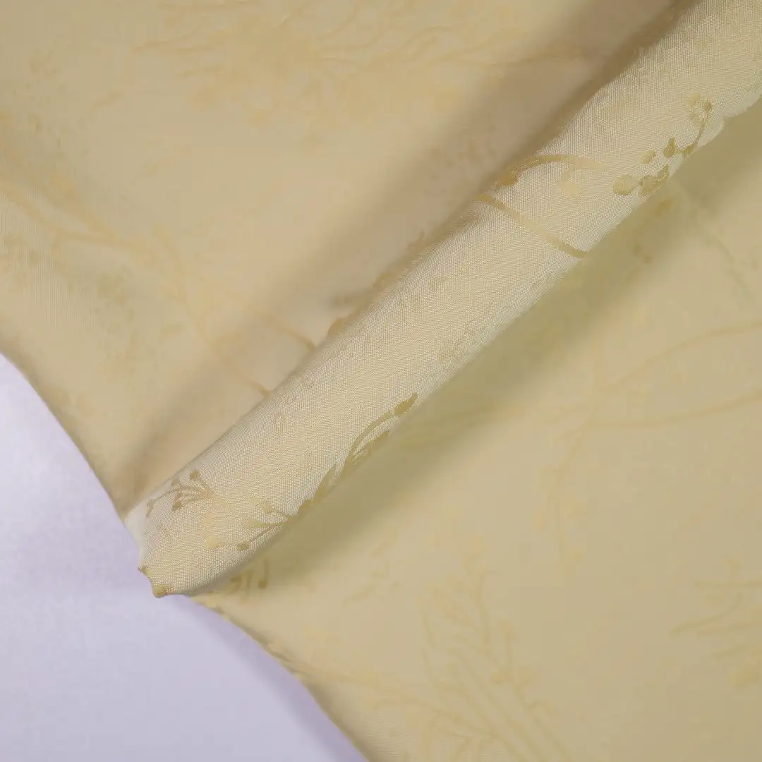 China Fabric for Shirt,Skirt,Kids Long Strappy Cake Dress,Backless Beach Dress Jacquard Woven Blended Fabric Viscose Polyester coffee color buy from China wholesaler bulk order at wholesale price free worldwide shipping Alibaba