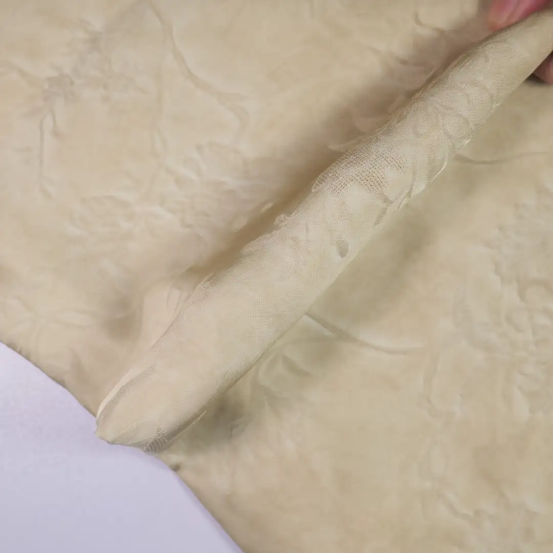 China Fabric for Shirt,Skirt,Backless Beach Dress,Strap Midi Dress Jacquard Woven Blended Fabric Viscose coffee color buy from China wholesaler bulk order at wholesale price free worldwide shipping Alibaba