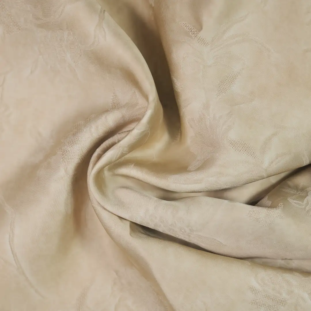 China Fabric for Shirt,Skirt,Backless Beach Dress,Strap Midi Dress Jacquard Woven Blended Fabric Viscose coffee color buy from China wholesaler bulk order at wholesale price free worldwide shipping Alibaba