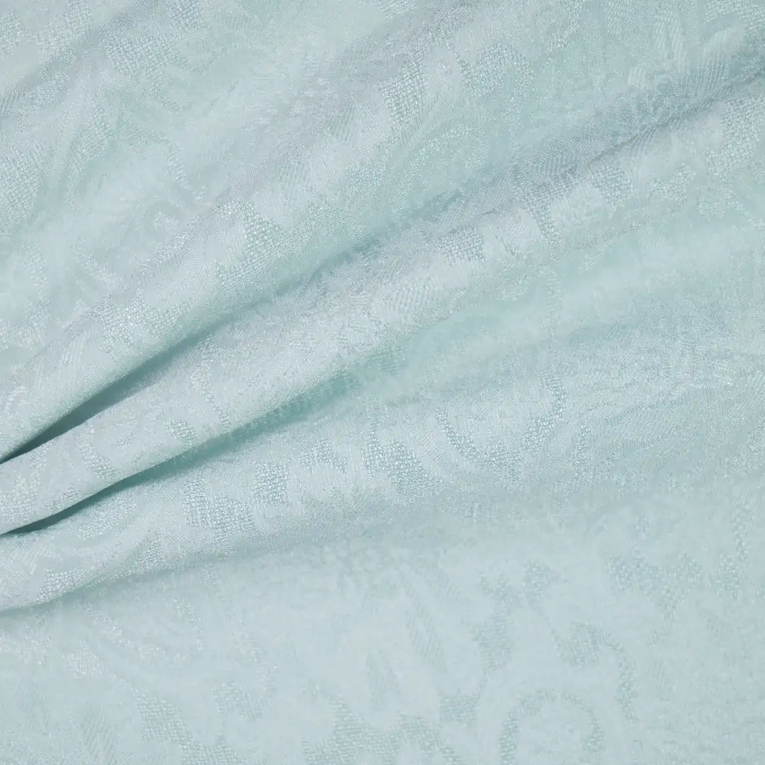 China Fabric for Shirt,Skirt,Backless Beach Dress,Bow Tie Short Sleeve Dress Jacquard Woven Blended Fabric Viscose Nylon blue color buy from China wholesaler bulk order at wholesale price free worldwide shipping Alibaba