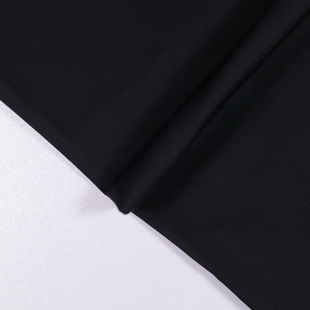 China Fabric for T-Shirt,Skirt,Backless Beach Dress,Strap Midi Dress Four-way Stretch (Bi-Stretch) Knit Fabric Nylon Spandex black color buy from China wholesaler bulk order at wholesale price free worldwide shipping Alibaba