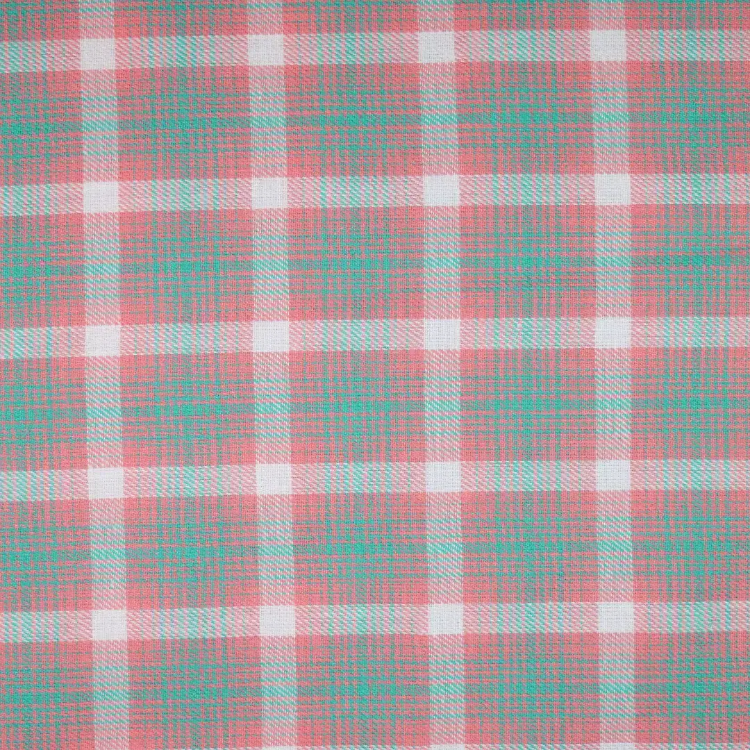 China Fabric for Shirt,Womens Slim Fit Shirt,Womens Stand Collar Shirt Yarn Dyed Check Natural Woven Fabric Cotton cyan pink color buy from China wholesaler bulk order at wholesale price free worldwide shipping Alibaba