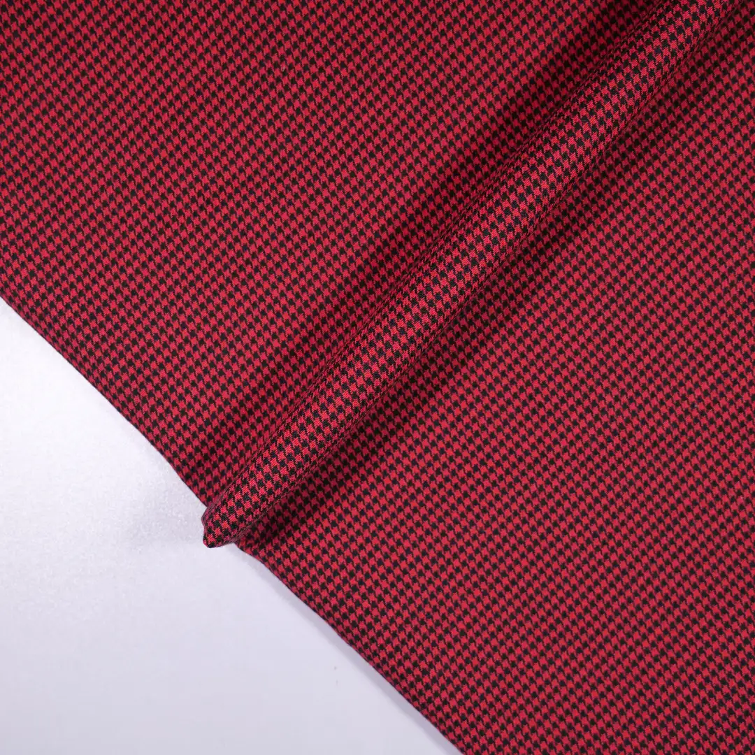 China Fabric for Shirt,Womens Slim Fit Shirt,Womens Stand Collar Shirt Yarn Dyed Check Woven Blended Fabric Cotton Spandex dark red color buy from China wholesaler bulk order at wholesale price free worldwide shipping Alibaba