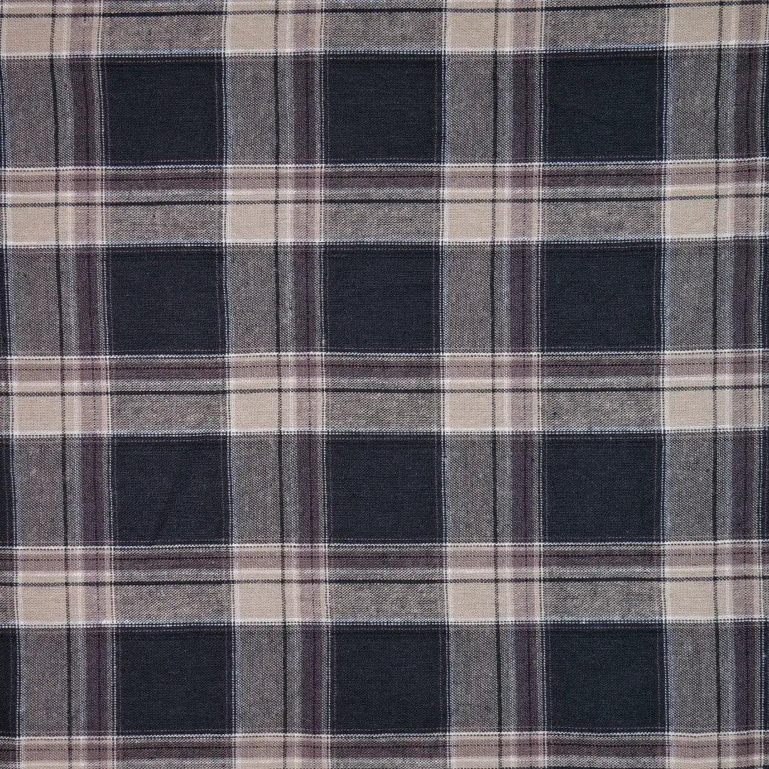 China Fabric for Shirt,Womens Slim Fit Shirt,Womens Stand Collar Shirt Yarn Dyed Check Woven Blended Fabric Cotton Rayon black brown color buy from China wholesaler bulk order at wholesale price free worldwide shipping Alibaba