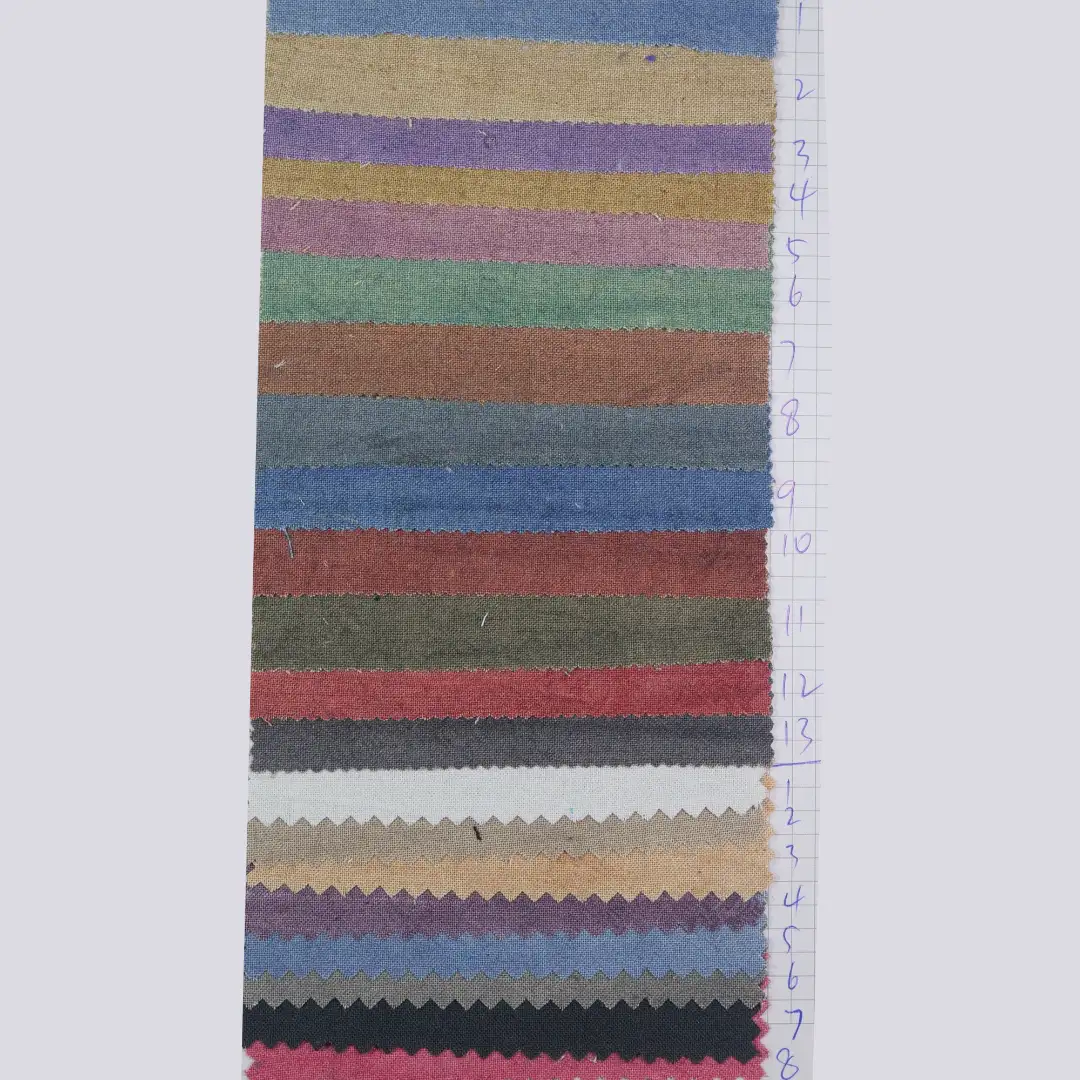 China Fabric for Shirt,Pants,Crop Top,Skirt Tencel/Cotton Plain Natural Woven Fabric Flax Cotton Purple color buy from China wholesaler bulk order at wholesale price free worldwide shipping Alibaba