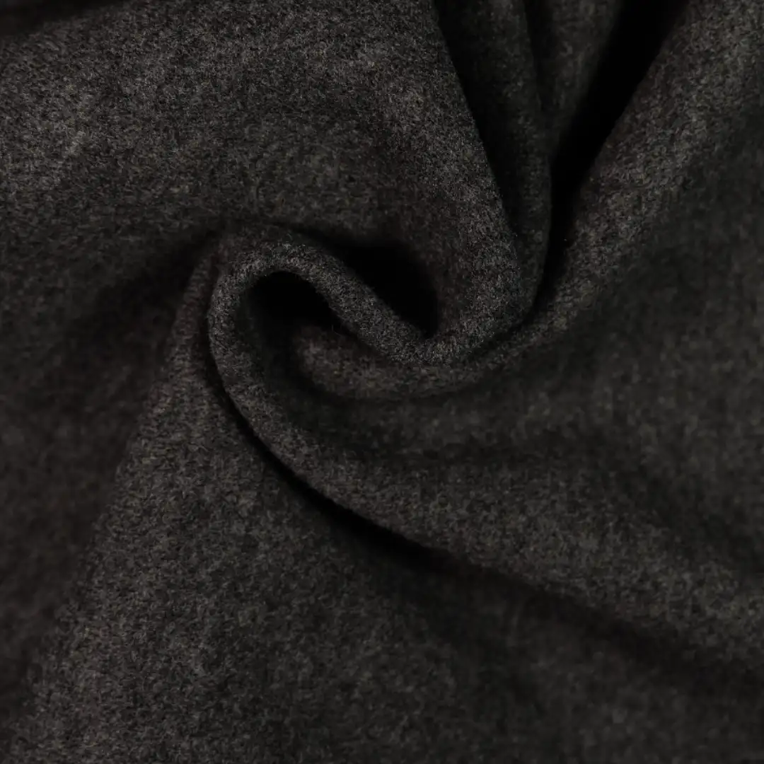 China Fabric for Jackets,Overcoat,Uniform Knit Woolen Fabric Woolen Polyester Tencel Wool BLACK color buy from China wholesaler bulk order at wholesale price free worldwide shipping Alibaba