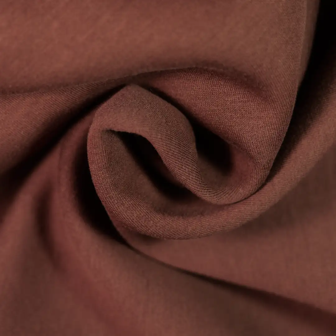 China Fabric for Suit,Uniform Fleece Knit Fabric Polyester Cotton Spandex brown color buy from China wholesaler bulk order at wholesale price free worldwide shipping Alibaba