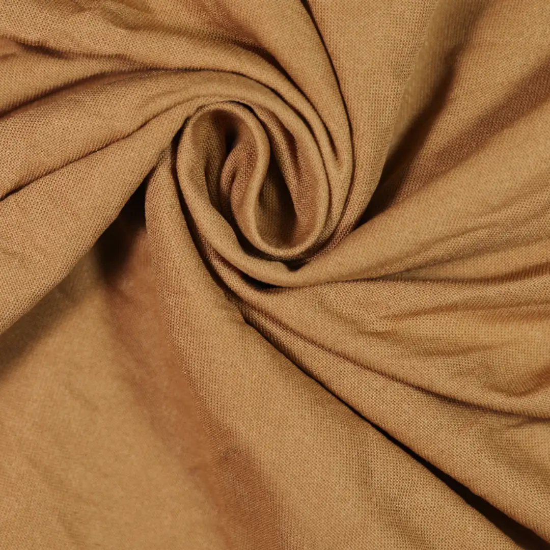 China Fabric for T-Shirt,Backless Beach Dress,Gathered Wrap Mini Dress Single Jersey Knit Fabric Polyester COFFEE color buy from China wholesaler bulk order at wholesale price free worldwide shipping Alibaba