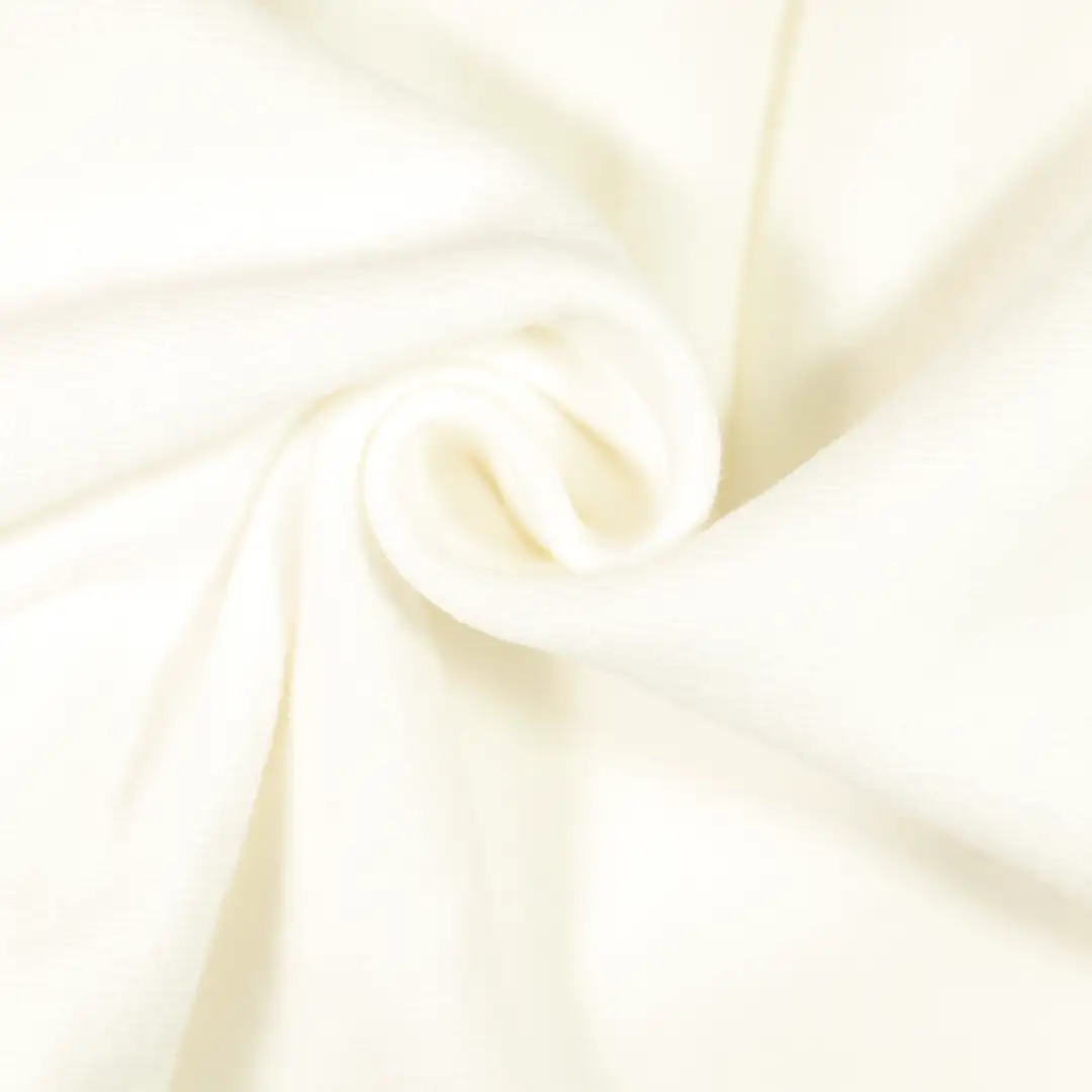 China Fabric for Hoodie,Flare Leggings,Boys Sweatshirt and Joggers Set Fleece Knit Fabric Cotton white color buy from China wholesaler bulk order at wholesale price free worldwide shipping Alibaba