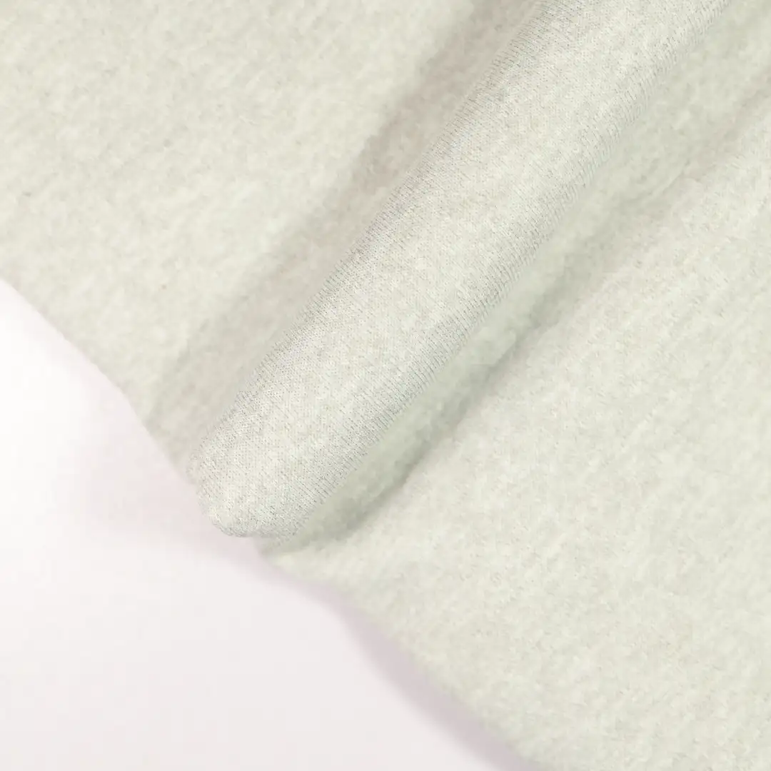 China Fabric for Hoodie,Flare Leggings,Kids Peter Pan Collar Sleeveless Sweatshirt French Terry Knit Fabric Polyester Cotton grey color buy from China wholesaler bulk order at wholesale price free worldwide shipping Alibaba