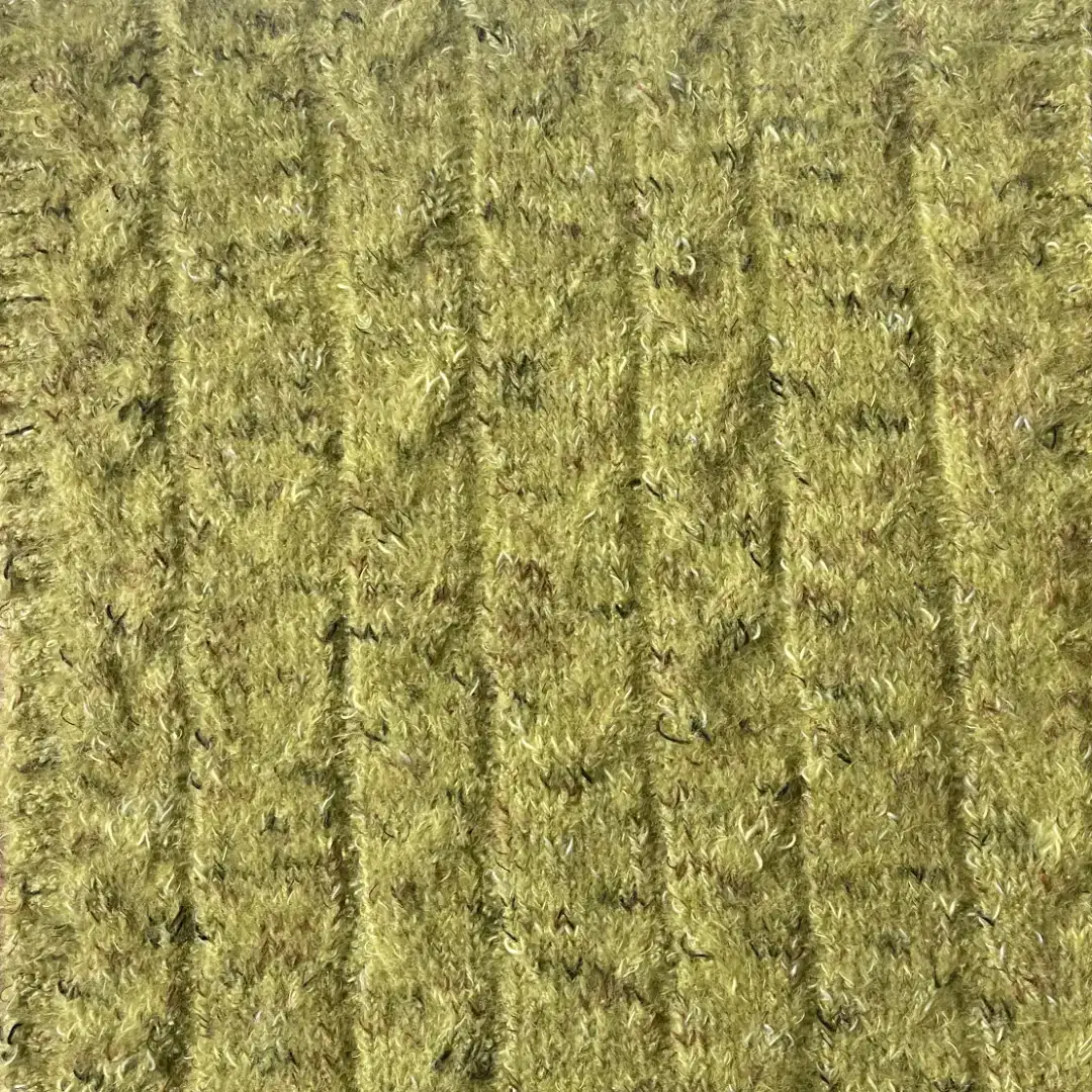 China Yarn for Hoodie,Open Cardigan (Sweater),Full-Zipper Cardigan (Sweater),Half-Zipper Cardigan (Sweater),Round Neck Pullover (Sweater),Crop Top Pullover (Sweater),Kids Crew-Neck Cardigan (Sweater) Mossy Yarn Fancy Yarn Acrylic Polyester Elastane green+white+black+brown color buy from China wholesaler bulk order at wholesale price free worldwide shipping Alibaba