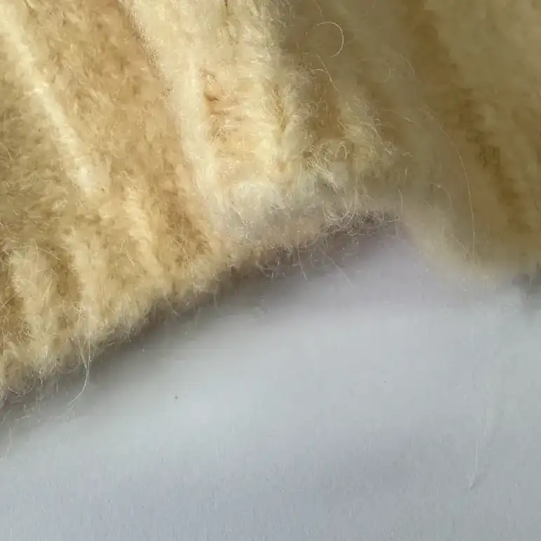 China Yarn for Full-Zipper Cardigan (Sweater),Half-Zipper Cardigan (Sweater),Polo T-shirt (Sweater),Hoodie  (Sweater) Air Spun Yarn Fancy Yarn Acrylic Nylon Recycled Polyester Orange pink color buy from China wholesaler bulk order at wholesale price free worldwide shipping Alibaba