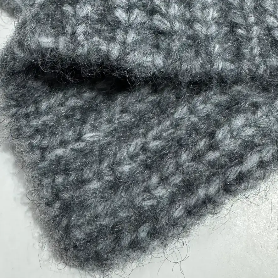 China Yarn for Half-Zipper Cardigan (Sweater),Knitted Jacket (Sweater),Knitted Trousers (Sweater) Air Spun Yarn Fancy Yarn Recycled Polyester Acrylic Nylon Wool Grey color buy from China wholesaler bulk order at wholesale price free worldwide shipping Alibaba