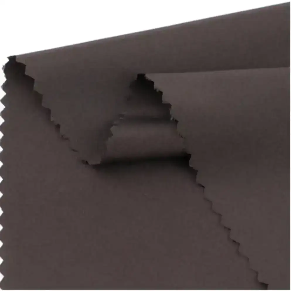 China Fabric for Blouse,Pajamas,Loungewear Polyester Pongee Synthetic Woven Fabric Polyester Brown color buy from China wholesaler bulk order at wholesale price free worldwide shipping Alibaba