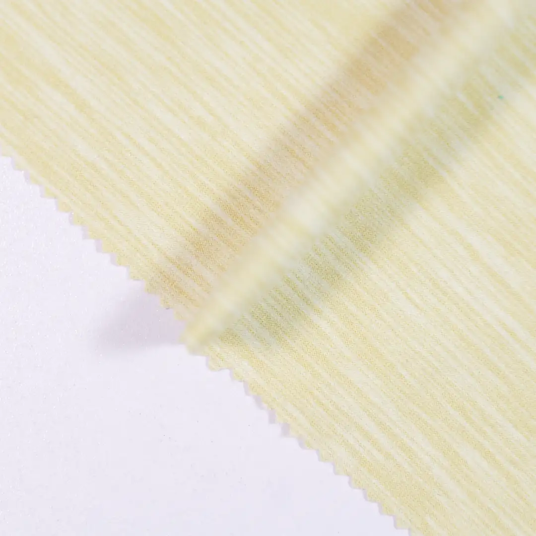 China Fabric for Shirt,Pants,Jackets Jacquard Knit Fabric Polyester Elastane (LYCRA®) Beige color buy from China wholesaler bulk order at wholesale price free worldwide shipping Alibaba