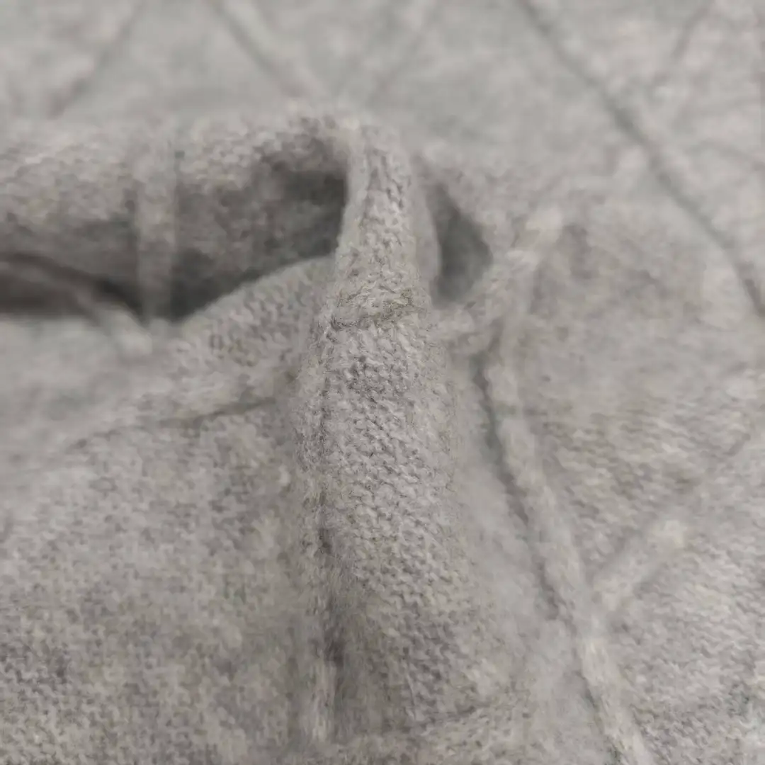 China Yarn for Open Cardigan (Sweater),Full-Zipper Cardigan (Sweater),Half-Zipper Cardigan (Sweater),Shirt Long Sleeve Button (Sweater) Mossy Yarn Fancy Yarn Polyester Viscose Wool Spandex Gray color buy from China wholesaler bulk order at wholesale price free worldwide shipping Alibaba