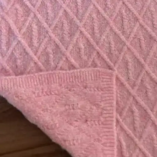 China Yarn for Roll Neck Jumper (Sweater),V-Neck Button Up Cardigan (Sweater) Air Spun Yarn Fancy Yarn Wool Recycled Polyester Spandex Pink color buy from China wholesaler bulk order at wholesale price free worldwide shipping Alibaba