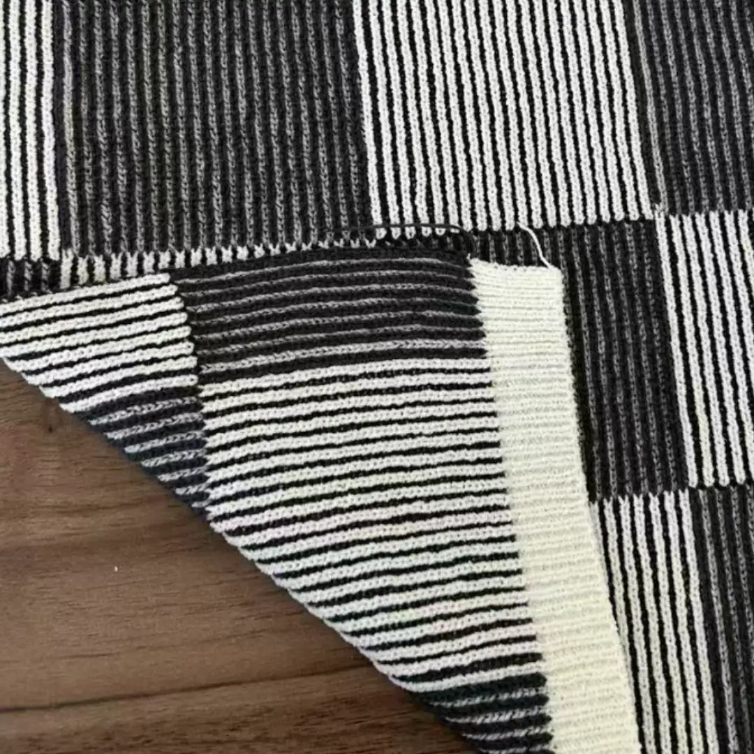 China Yarn for Roll Neck Jumper (Sweater),V-Neck Button Up Cardigan (Sweater) Matt Chenille Fancy Yarn Polyester Black，White color buy from China wholesaler bulk order at wholesale price free worldwide shipping Alibaba