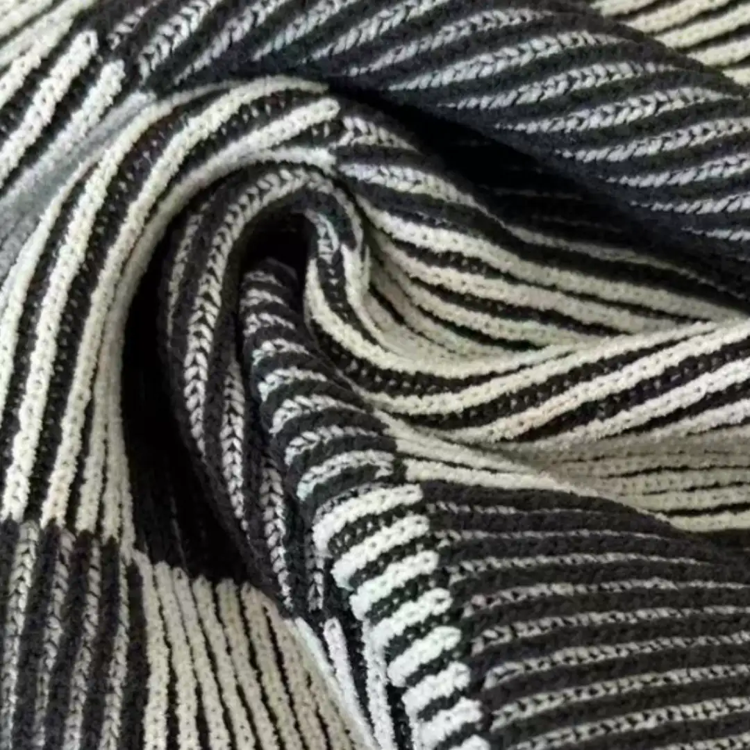 China Yarn for Roll Neck Jumper (Sweater),V-Neck Button Up Cardigan (Sweater) Matt Chenille Fancy Yarn Polyester Black，White color buy from China wholesaler bulk order at wholesale price free worldwide shipping Alibaba