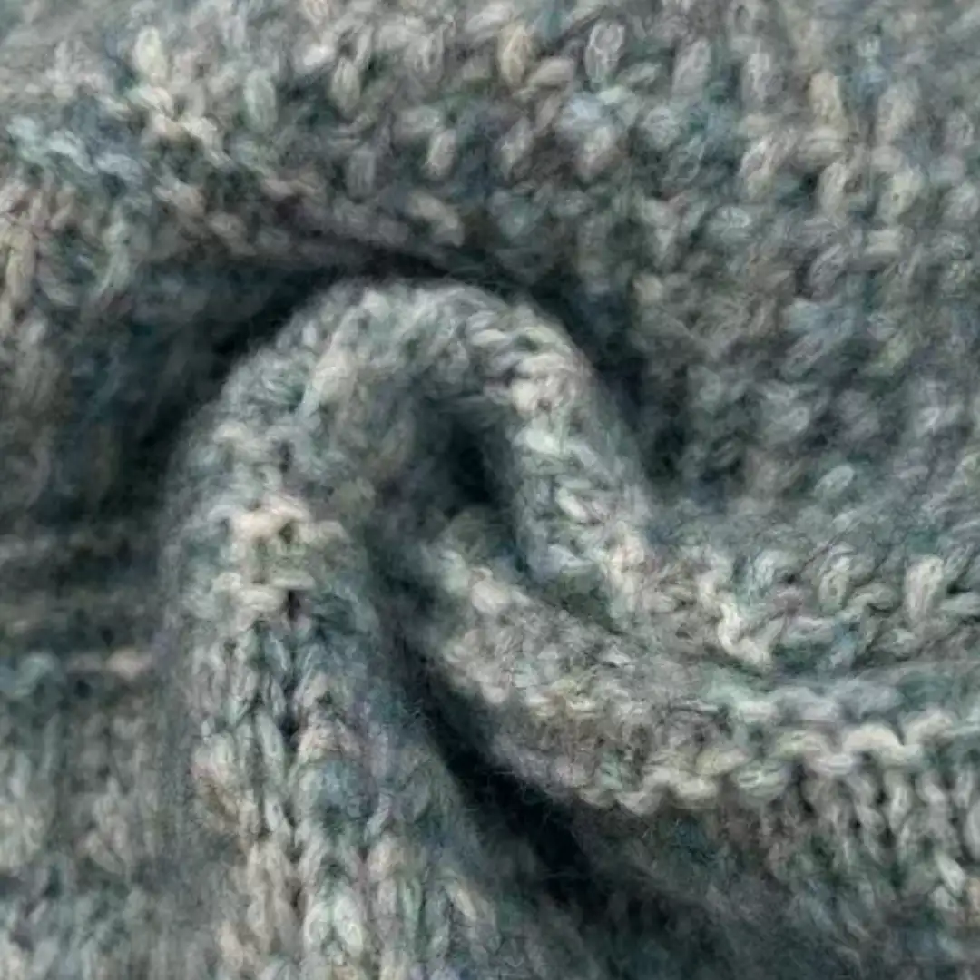 China Yarn for Roll Neck Jumper (Sweater),Single Button Cardigan (Sweater,Womens High Neck Collar Opening Jumper (Sweater) Air Spun Yarn Fancy Yarn Wool Acrylic Polyester Recycled Polyester slate blue color buy from China wholesaler bulk order at wholesale price free worldwide shipping Alibaba