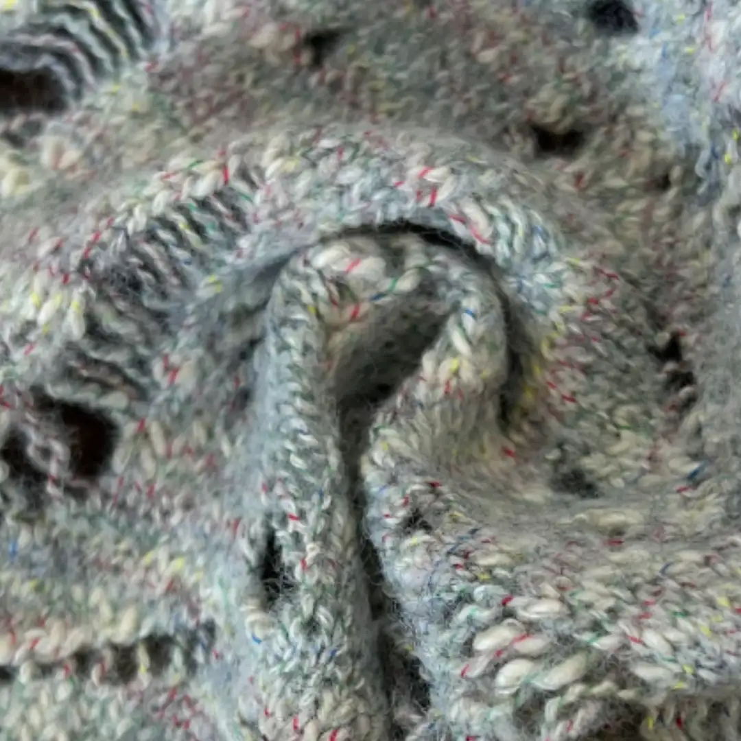 China Yarn for U-Neck Cardigan (Sweater),Boys Collar Cardigan (Sweater),Girls Bow Detail Cardigan (Sweater),Girls Raglan Sleeve Cardigan (Sweater) Air Spun Yarn Fancy Yarn BCI Cotton Polyester Acrylic Wool Light floral gray color buy from China wholesaler bulk order at wholesale price free worldwide shipping Alibaba