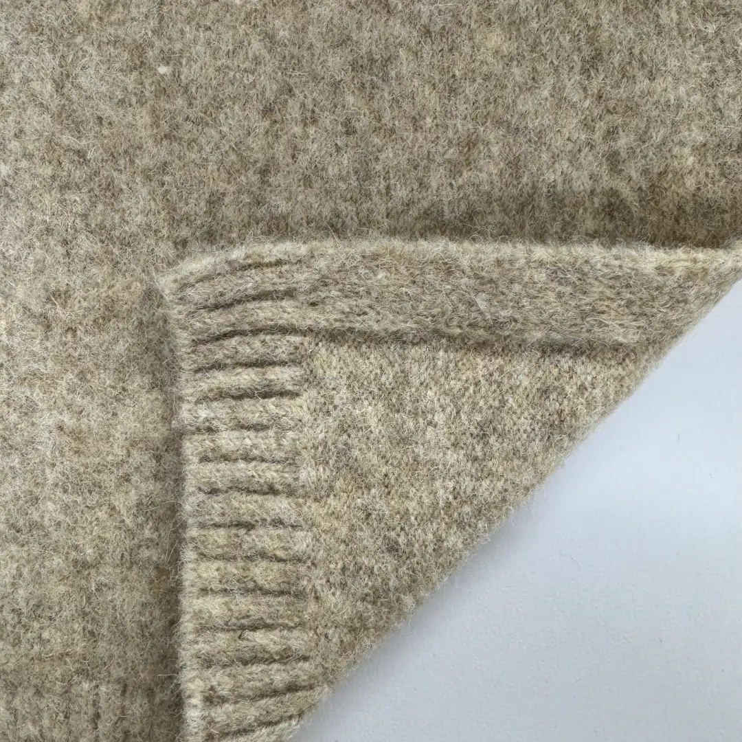 China Yarn for Ladies Vest (Sweater),Men’s Vest (Sweater),Open Cardigan (Sweater),Half-Zipper Cardigan (Sweater),Crew Neck Pullover (Sweater),Crop Top Pullover (Sweater) Mossy Yarn Fancy Yarn Recycled Polyester Viscose Wool Spandex Camel color buy from China wholesaler bulk order at wholesale price free worldwide shipping Alibaba