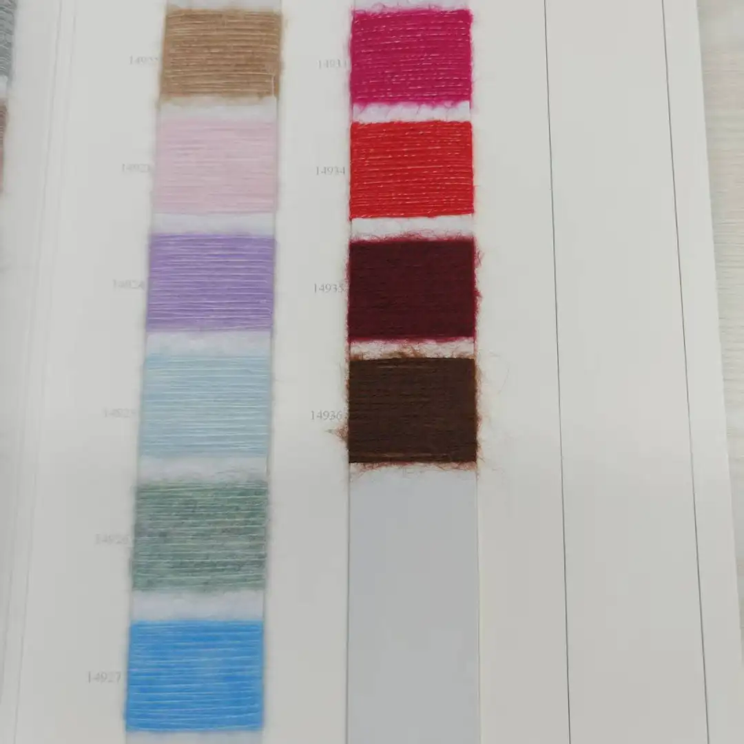 China Yarn for Full-Zipper Cardigan (Sweater),Half-Zipper Cardigan (Sweater),Shirt Long Sleeve Button (Sweater),Round Neck Pullover (Sweater) Mossy Yarn Fancy Yarn Polyester Recycled Polyester Acrylic Wool Spandex brown color buy from China wholesaler bulk order at wholesale price free worldwide shipping Alibaba