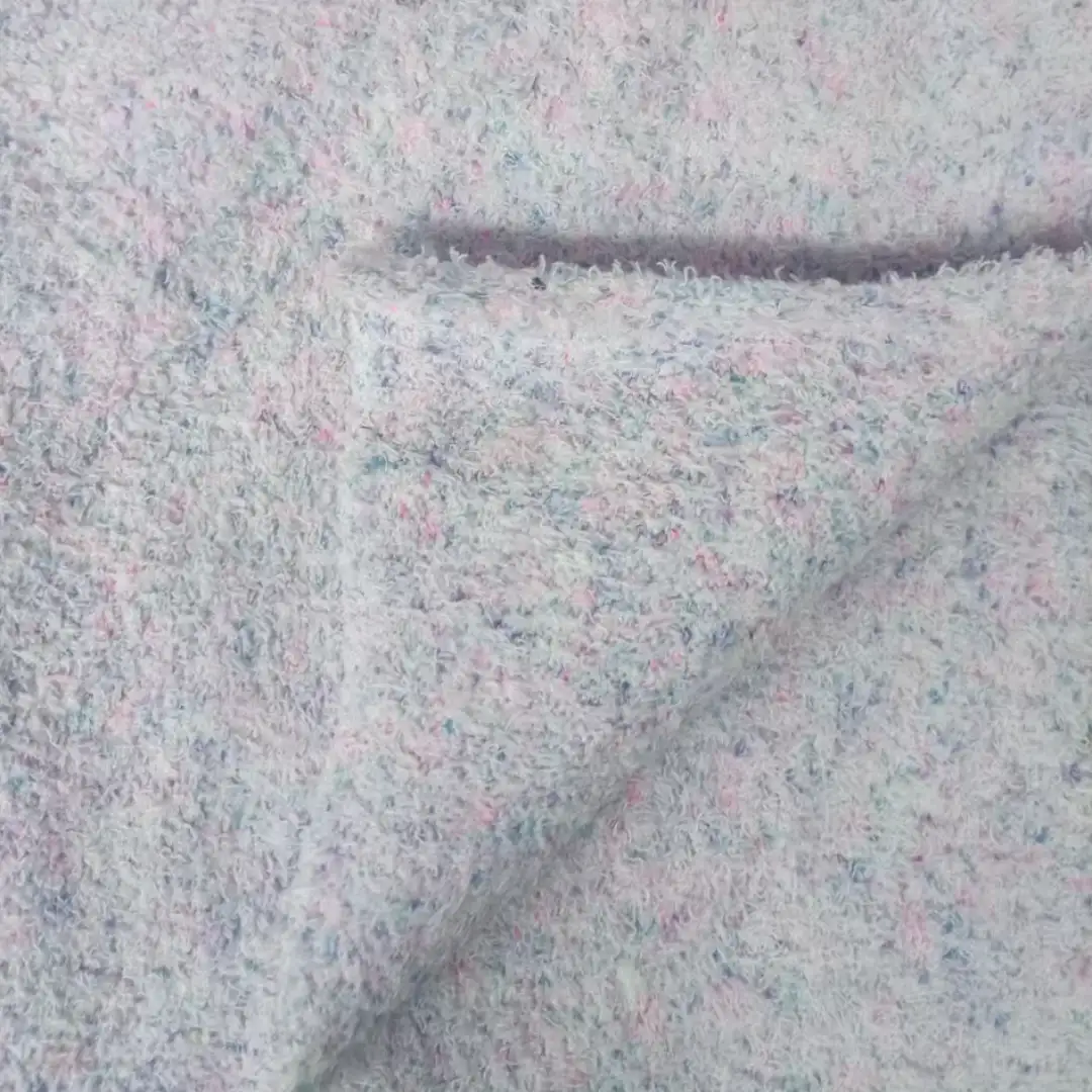 China Yarn for Ladies Vest (Sweater),Men’s Vest (Sweater),Open Cardigan (Sweater),Full-Zipper Cardigan (Sweater),Half-Zipper Cardigan (Sweater),Shirt Long Sleeve Button (Sweater) Teddy Yarn Fancy Yarn Polyester yellow, white, red color buy from China wholesaler bulk order at wholesale price free worldwide shipping Alibaba