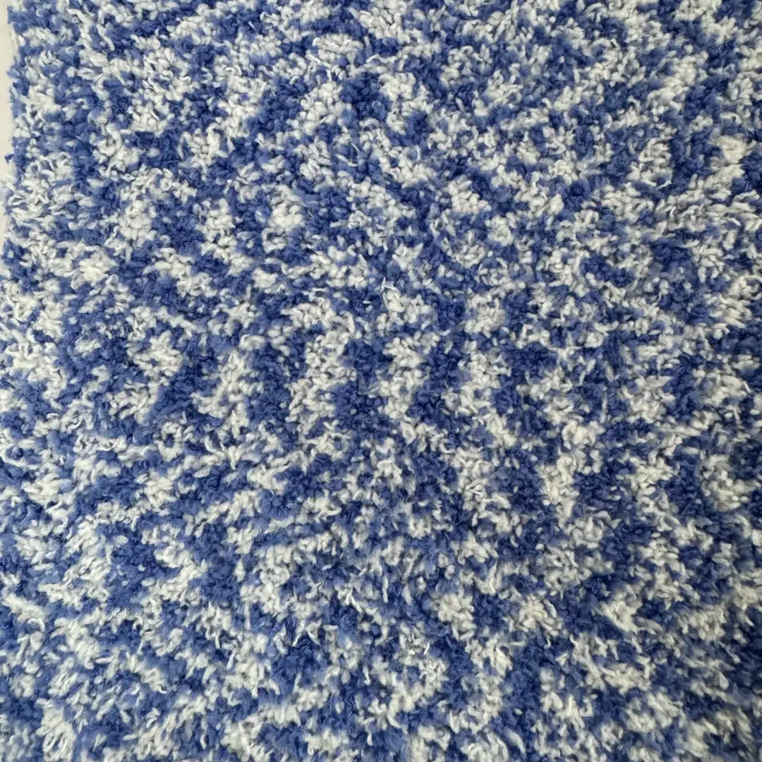 China Yarn for Ladies Vest (Sweater),Men’s Vest (Sweater),Open Cardigan (Sweater),Half-Zipper Cardigan (Sweater),Crew Neck Pullover (Sweater),Crop Top Pullover (Sweater) Teddy Yarn Fancy Yarn Recycled Polyester Blue color buy from China wholesaler bulk order at wholesale price free worldwide shipping Alibaba