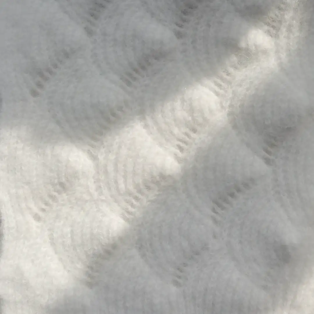 China Yarn for Open Cardigan (Sweater),Full-Zipper Cardigan (Sweater),U-Neck Cardigan (Sweater),V-Neck Button Up Cardigan (Sweater) Mossy Yarn Fancy Yarn Polyester Polyamide Wool Spandex White color buy from China wholesaler bulk order at wholesale price free worldwide shipping Alibaba