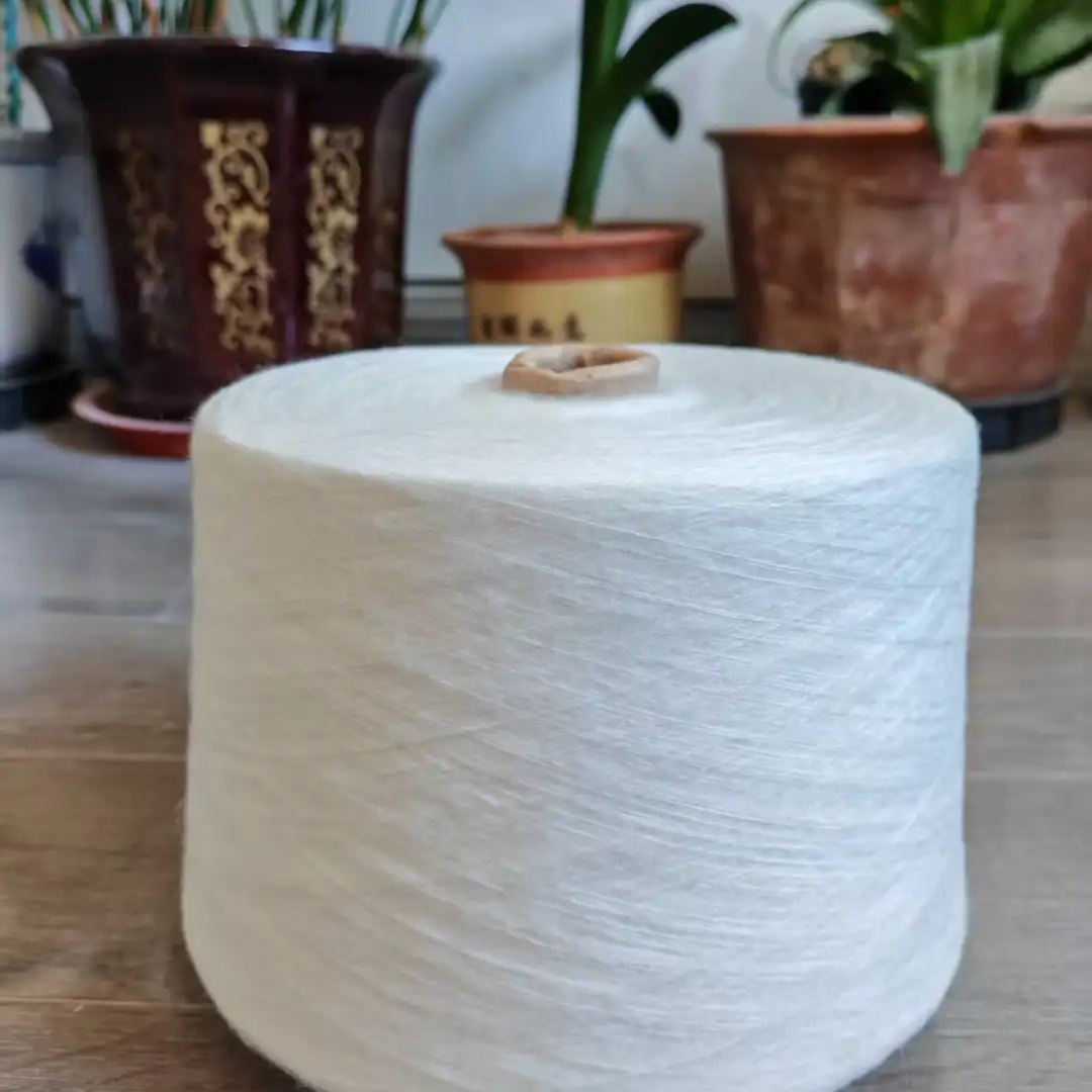 China Yarn for Open Cardigan (Sweater),Full-Zipper Cardigan (Sweater),Half-Zipper Cardigan (Sweater) Mossy Yarn Fancy Yarn Recycled Polyester Acrylic Polyester Spandex white color buy from China wholesaler bulk order at wholesale price free worldwide shipping Alibaba
