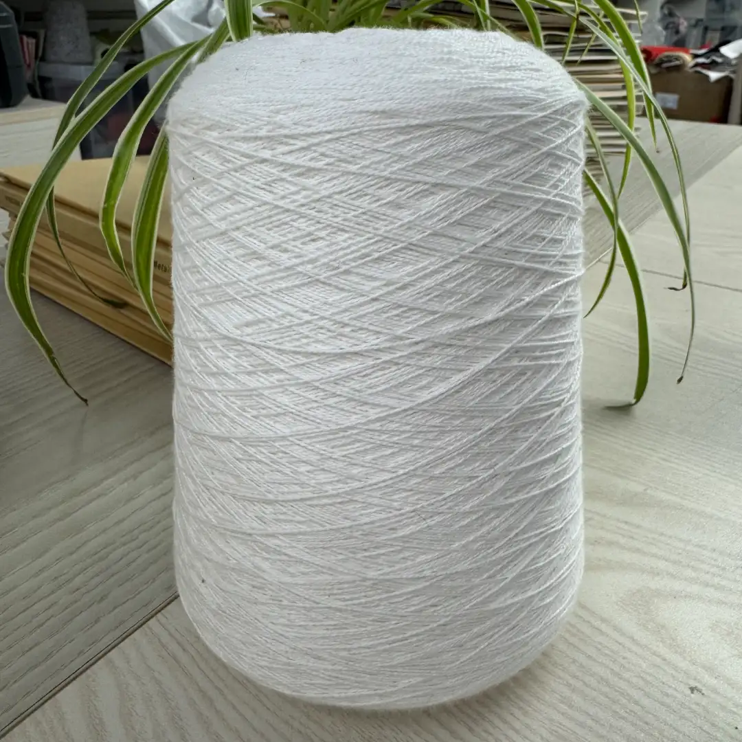 China Yarn for Ladies Vest (Sweater),Men’s Vest (Sweater),Open Cardigan (Sweater),Half-Zipper Cardigan (Sweater),Crew Neck Pullover (Sweater),Crop Top Pullover (Sweater) Ring Spun Regular Yarn Cotton White color buy from China wholesaler bulk order at wholesale price free worldwide shipping Alibaba