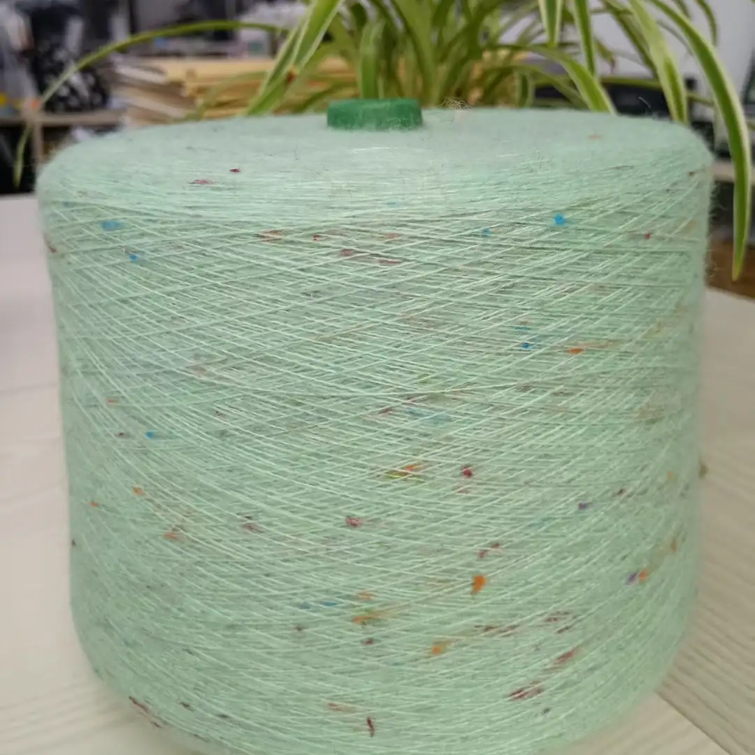 China Yarn for Ladies Vest (Sweater),Men’s Vest (Sweater),Open Cardigan (Sweater),Full-Zipper Cardigan (Sweater),Half-Zipper Cardigan (Sweater),Shirt Long Sleeve Button (Sweater) Mossy Yarn Fancy Yarn Recycled Polyester Polyester Acrylic green color buy from China wholesaler bulk order at wholesale price free worldwide shipping Alibaba