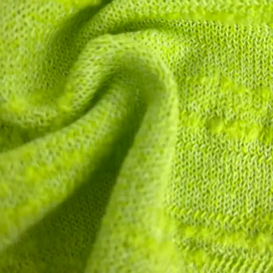 China Yarn for Kids Scalloped Hem Skirt (Sweater),Fake Two-Piece Jumper (Sweater),Boys Hoodie (Sweater),Womens Drop Shoulder Relaxed Jumper (Sweater) Boucle Yarn Fancy Yarn Nylon Wool Acrylic Polyester Green color buy from China wholesaler bulk order at wholesale price free worldwide shipping Alibaba