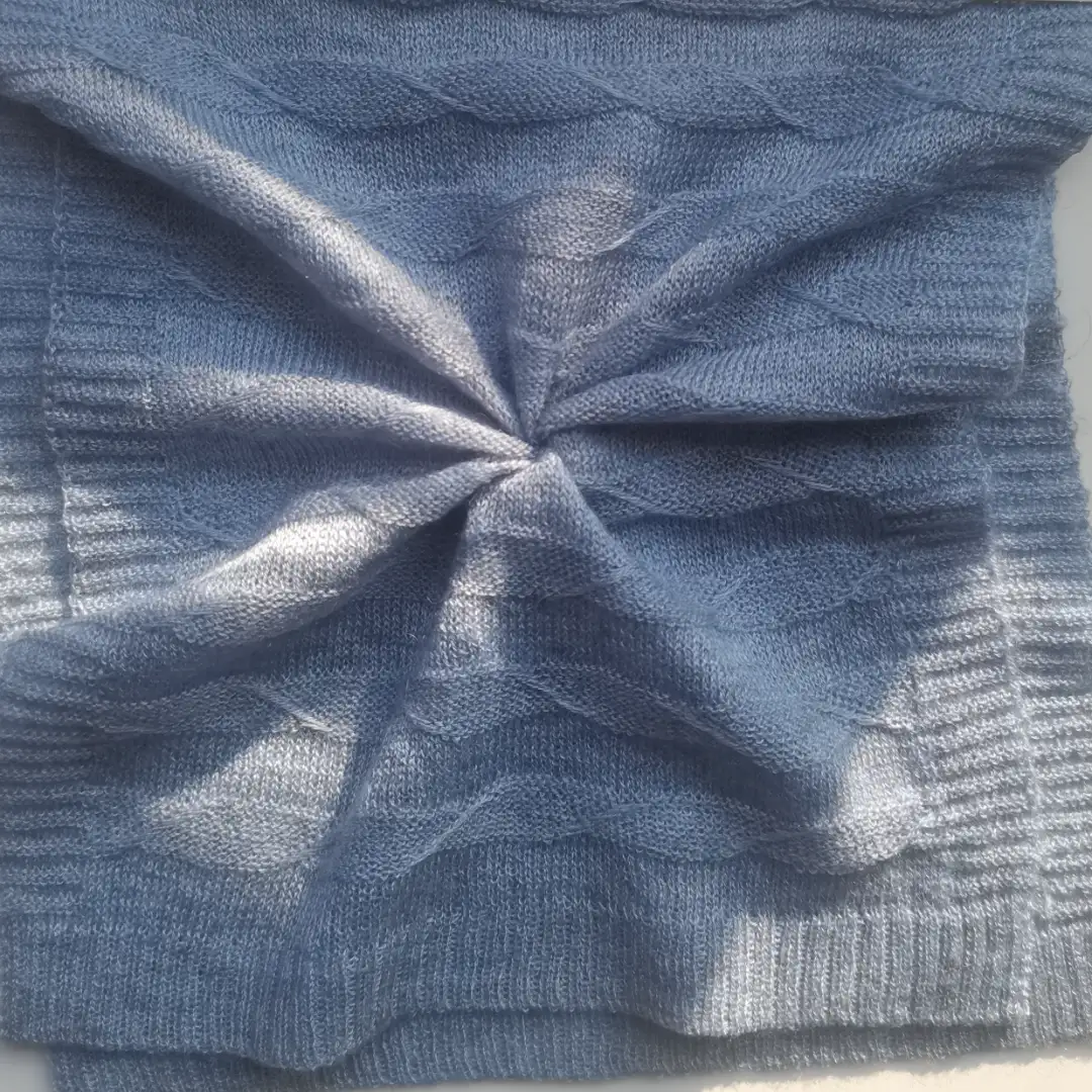 China Yarn for Open Cardigan (Sweater),Full-Zipper Cardigan (Sweater),Round Neck Pullover (Sweater),Scallop Trims Cardigan (Sweater),Buttonless Cardigan (Sweater) Semi-Worsted Spun Regular Yarn Wool Tencel Blue color buy from China wholesaler bulk order at wholesale price free worldwide shipping Alibaba