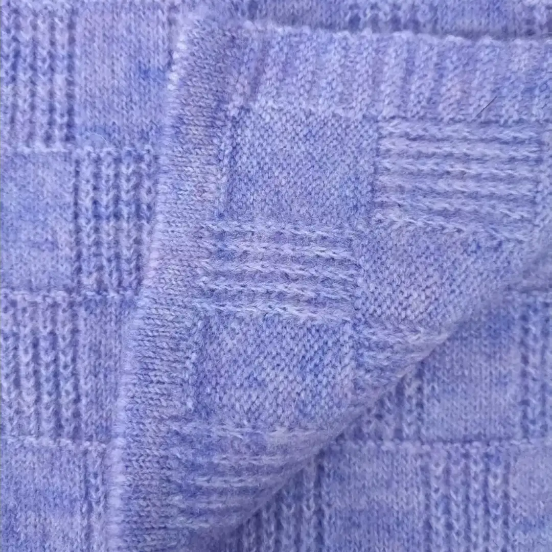 China Yarn for Ladies Vest (Sweater),Men’s Vest (Sweater),Open Cardigan (Sweater),Full-Zipper Cardigan (Sweater),Half-Zipper Cardigan (Sweater),Shirt Long Sleeve Button (Sweater) Mossy Yarn Fancy Yarn Polyester Elastane Wool Acrylic Purple color buy from China wholesaler bulk order at wholesale price free worldwide shipping Alibaba