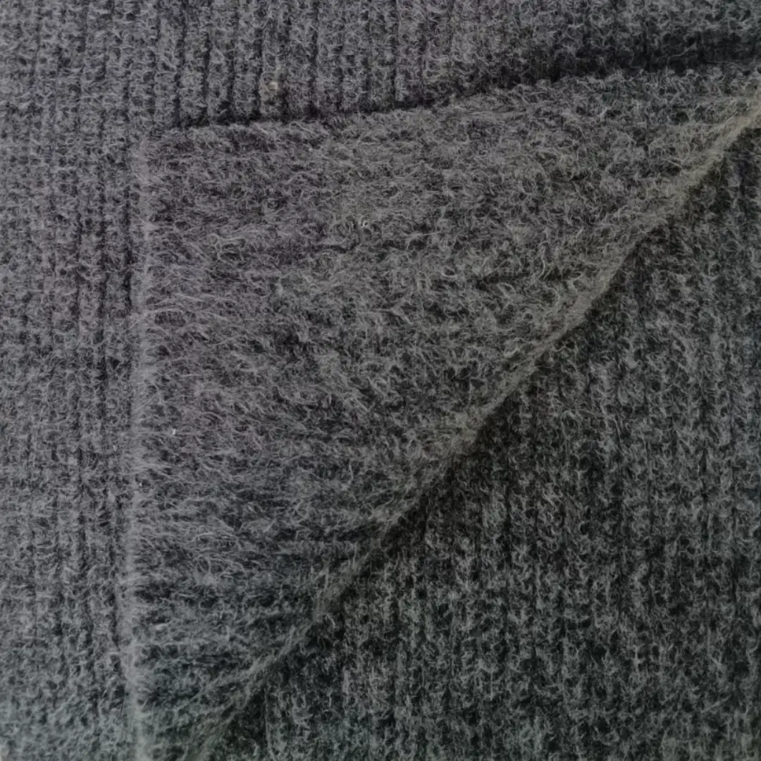 China Yarn for Ladies Vest (Sweater),Men’s Vest (Sweater),Open Cardigan (Sweater),Full-Zipper Cardigan (Sweater),Half-Zipper Cardigan (Sweater),Shirt Long Sleeve Button (Sweater) Mossy Yarn Fancy Yarn Recycled Polyester Acrylic RWS Wool gray color buy from China wholesaler bulk order at wholesale price free worldwide shipping Alibaba