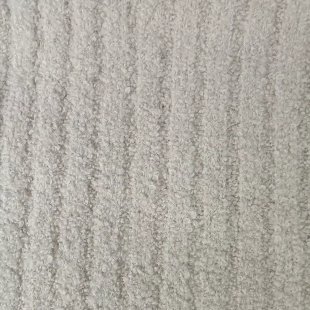 China Yarn for Ladies Vest (Sweater),Men’s Vest (Sweater),Open Cardigan (Sweater),Full-Zipper Cardigan (Sweater),Half-Zipper Cardigan (Sweater),Shirt Long Sleeve Button (Sweater) Boucle Yarn Fancy Yarn Recycled Polyester Acrylic RWS Wool Spandex white color buy from China wholesaler bulk order at wholesale price free worldwide shipping Alibaba