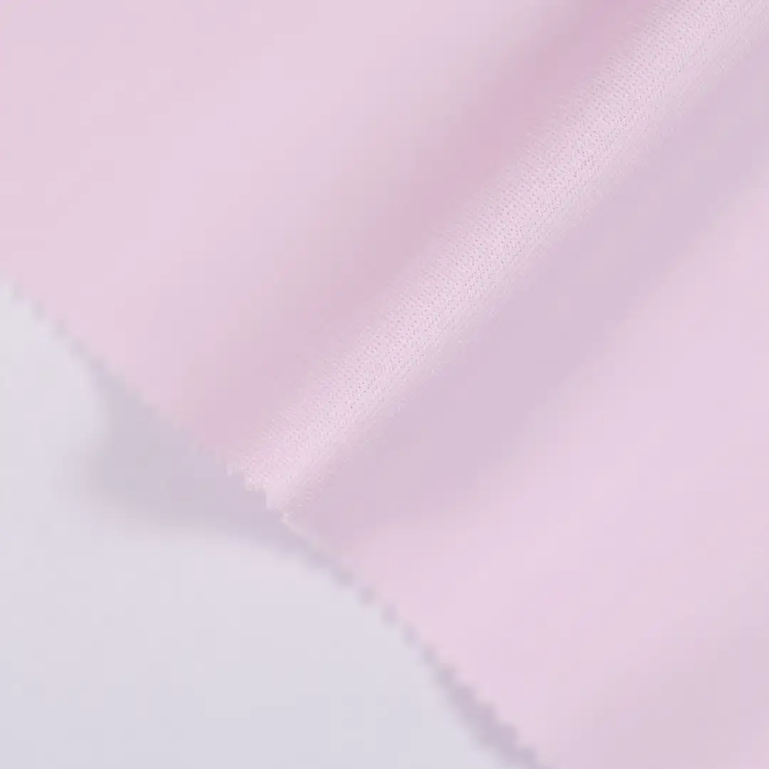 China Fabric for T-Shirt,Polo Shirt,Loungewear Interlock Knit Fabric Cotton Polyester Spandex pink color buy from China wholesaler bulk order at wholesale price free worldwide shipping Alibaba