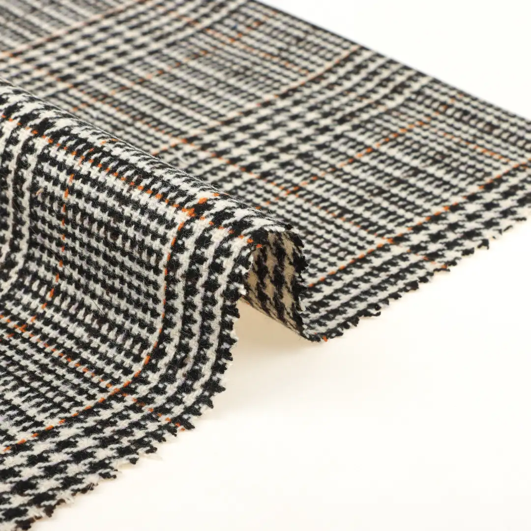 China Fabric for Jackets,Trench Coat,Overcoat Melton Woolen Other check color buy from China wholesaler bulk order at wholesale price free worldwide shipping Alibaba