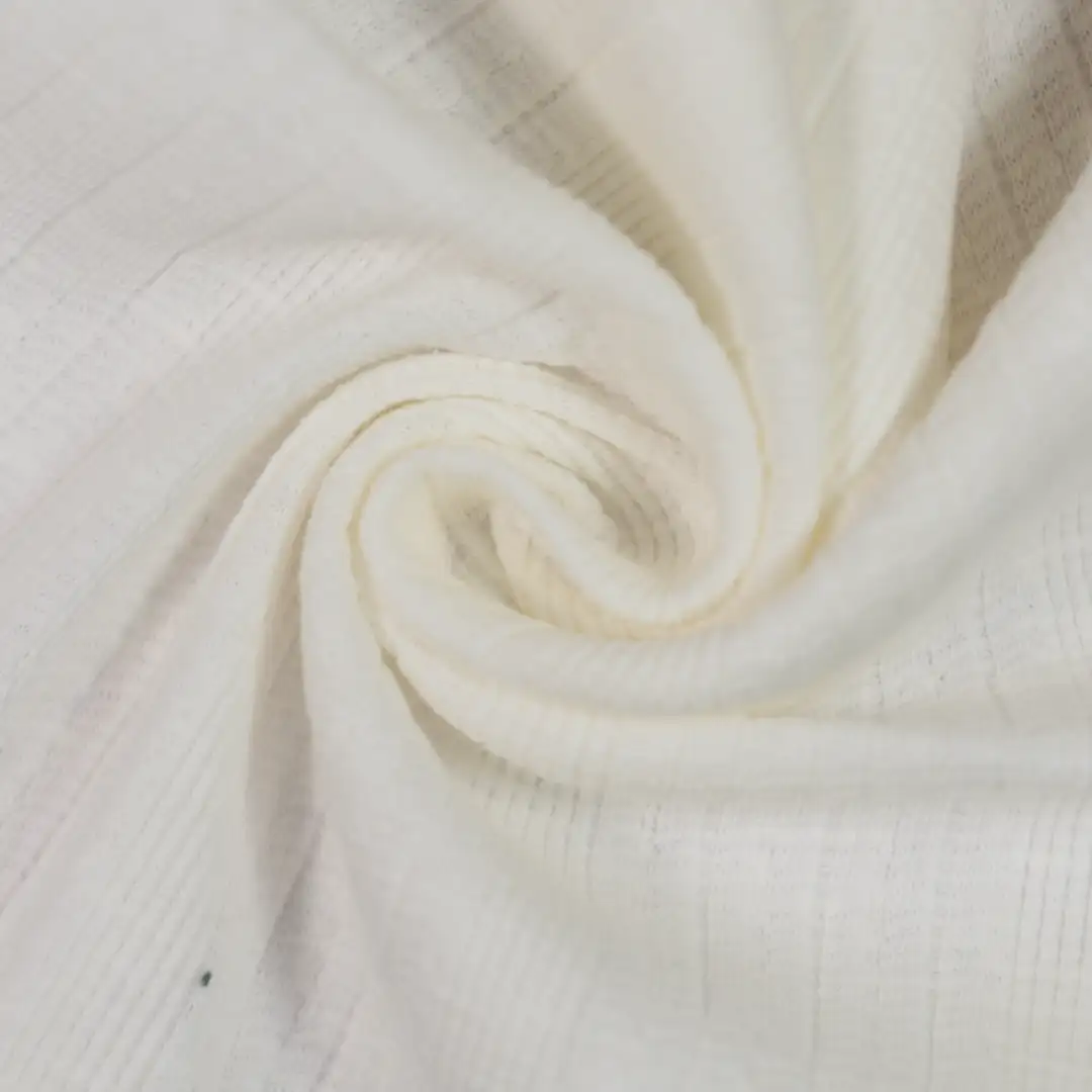 China Fabric for T-Shirt,Open Cardigan (Sweater),Crew Neck Pullover (Sweater) Rib Knit Fabric Cotton Spandex white color buy from China wholesaler bulk order at wholesale price free worldwide shipping Alibaba