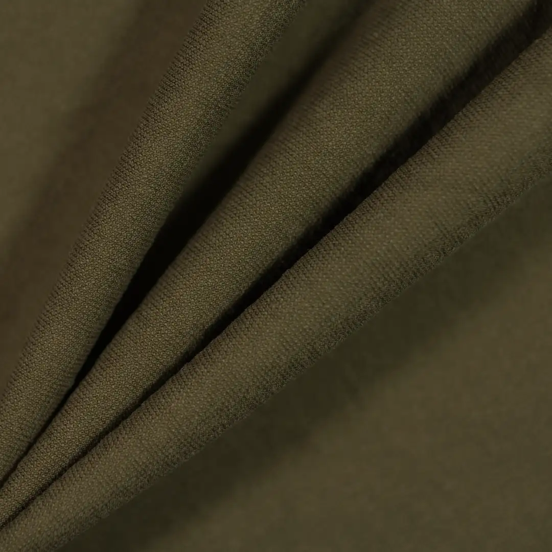 China Fabric for T-Shirt,Skirt Rib Knit Fabric Cotton Polyester dark green color buy from China wholesaler bulk order at wholesale price free worldwide shipping Alibaba