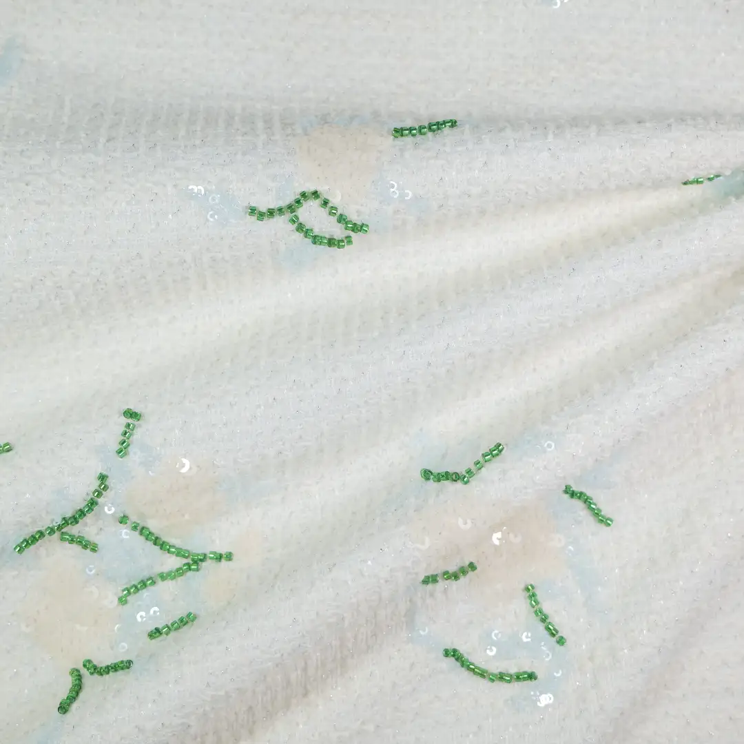 China Fabric for Shirt,Skirt,Kids Puff Sleeve Tier Dress,Kids Vest and Skirt Set Chanel-Style Fabric Woolen Polyester Acrylic Cotton Spandex White color buy from China wholesaler bulk order at wholesale price free worldwide shipping Alibaba