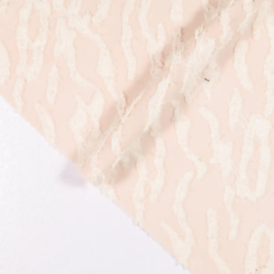 China Fabric for T-Shirt,Skirt Jacquard Knit Fabric Polyester Spandex pink color buy from China wholesaler bulk order at wholesale price free worldwide shipping Alibaba