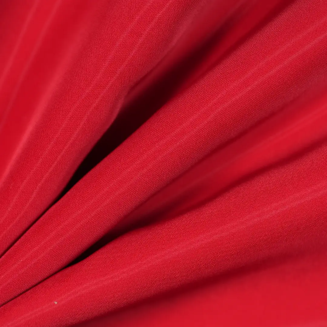 China Fabric for Pants,Jackets,Trench Coat,Padded Jacket Polyester Memory Fabric Synthetic Woven Fabric Polyester RED color buy from China wholesaler bulk order at wholesale price free worldwide shipping Alibaba