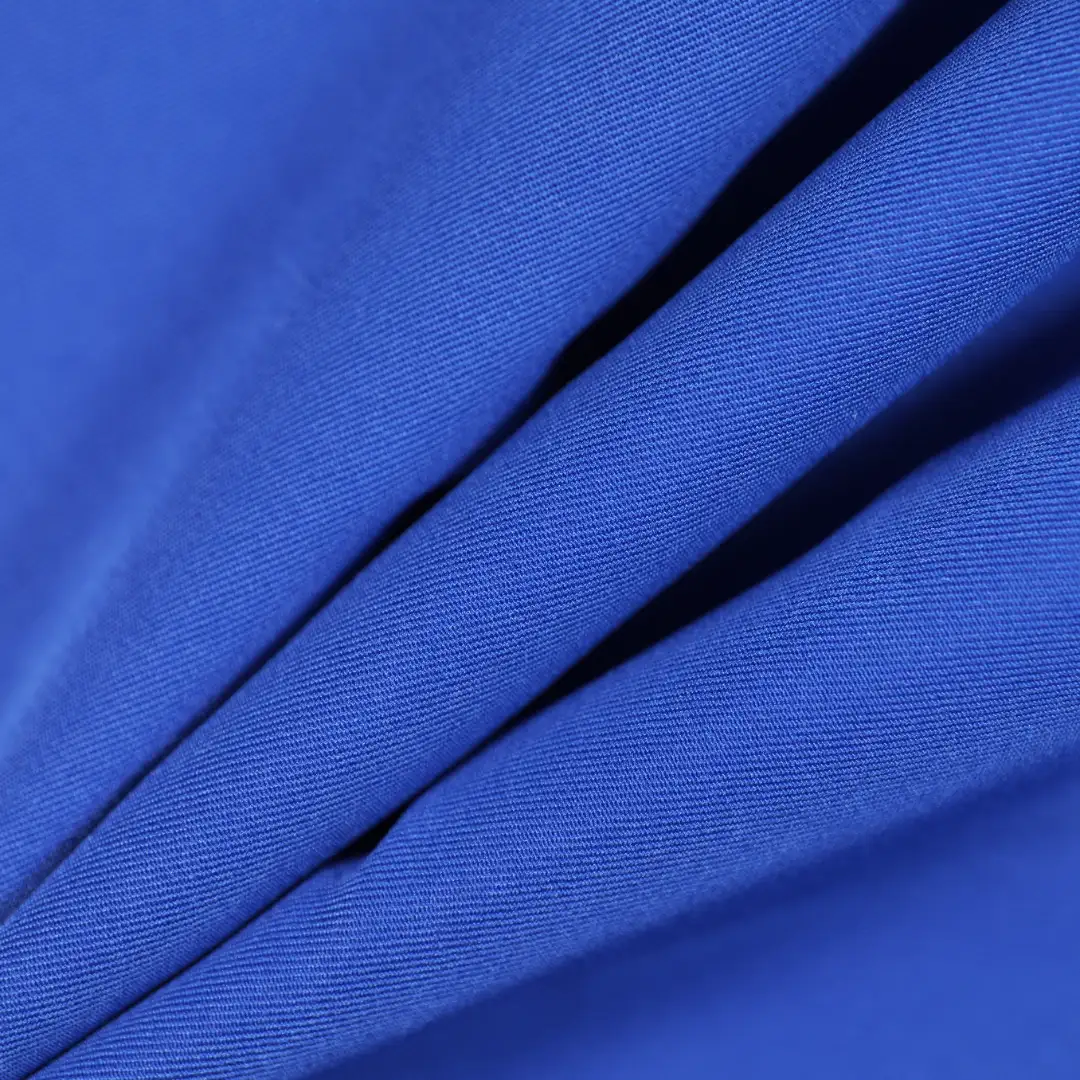 China Fabric for Trench Coat,Padded Jacket,Suit Twill Synthetic Woven Fabric Polyester blue color buy from China wholesaler bulk order at wholesale price free worldwide shipping Alibaba