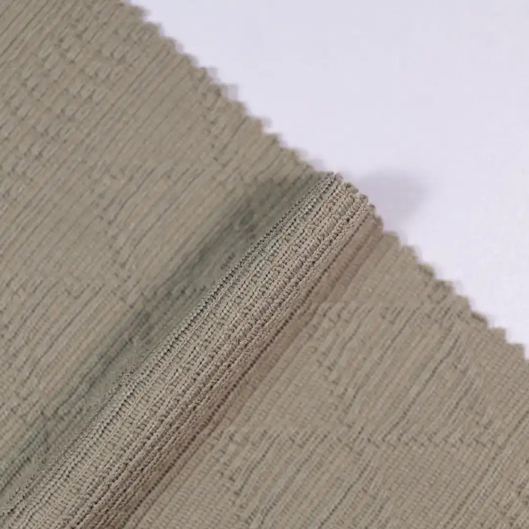 China Fabric for T-Shirt,Backless Beach Dress,Long Sleeve Base Layer Top Rib Knit Fabric Polyester Spandex GREY color buy from China wholesaler bulk order at wholesale price free worldwide shipping Alibaba